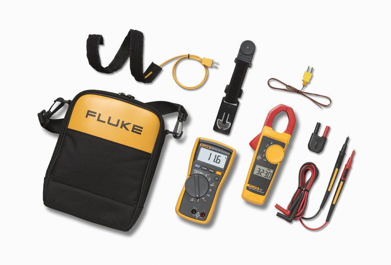 Fluke 116/323 Combo Kit für Klimatechniker, mit Multimeter und Strommesszange
