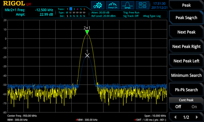 RSA3000-PA Option Pre-amplifier für RSA3000 Serie Spektrum Analyzer