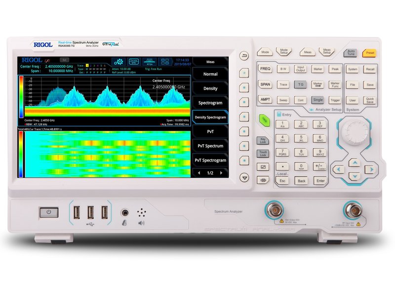 Rigol RSA3015E-TG Real Time Spektrum Analysator 1,5 GHz mit Tracking-Generator, Inkl. GRATIS EMI-Option für Pre-Compliance Messungen
