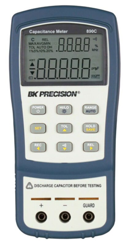 BK Precision BK890C Dual Display Kapazitätsmessgerät 50 mF