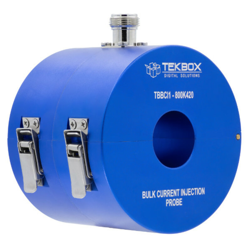 Tekbox TBBCI1-800K420 HF-Stromzange 10 kHz - 500 MHz, für induktiv gekoppelte Störfestigkeitsprüfungen (BCI) an Automotive Produkten, nach ISO11452-4 / IEC/EN 61000-4-6