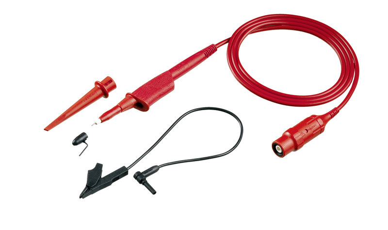 Fluke VPS210-R Voltage Probe Set, 200 MHz, Red (one, red)