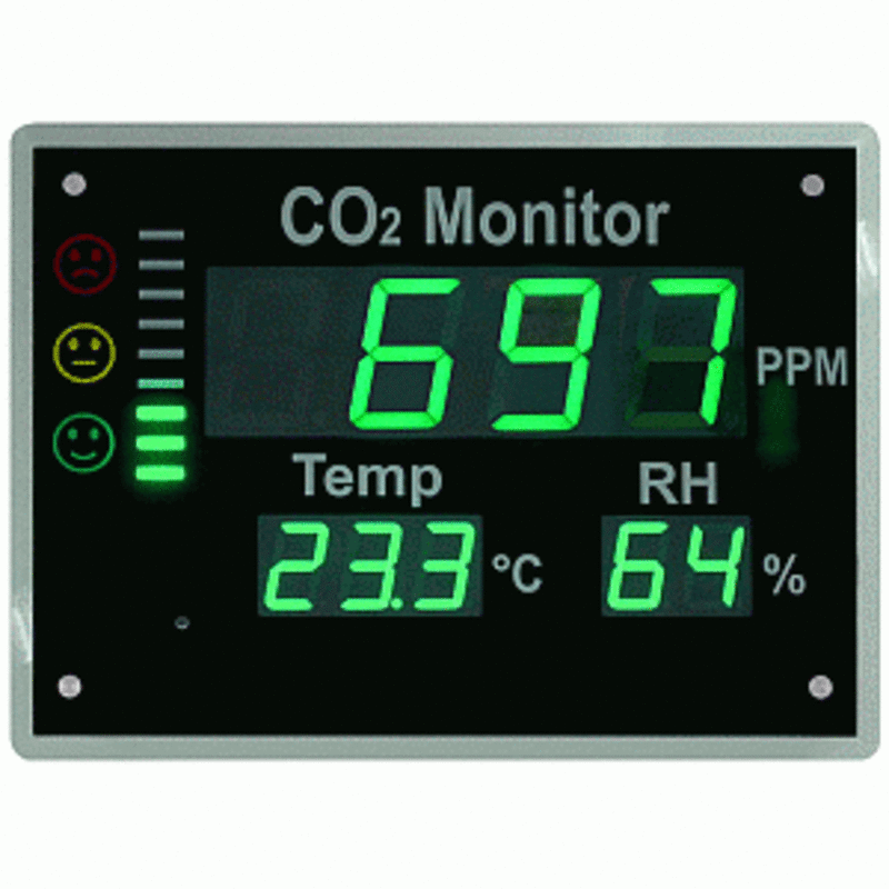 5020-0109 Dostmann Air CO2ntrol Vision XXL mit Temperatur- und Feuchteanzeige