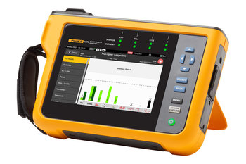 Fluke 1775B Basic Netzqualitätsanalysator, ohne Stromzangen, Messung von Transienten 1 MS/s