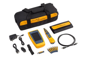 Fluke Networks LIQ-KIT-FQM-100MIC LinkIQ-Kit mit MM Glasfaserfehlerortung, Inspektion und Reinigung