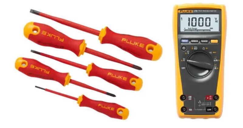 Fluke IB179M-EGFID Echteffektiv-Multimeter Fluke 179 + ISLS3 + ISLS5 + IPHS2 + IPHS1 + ISLS8