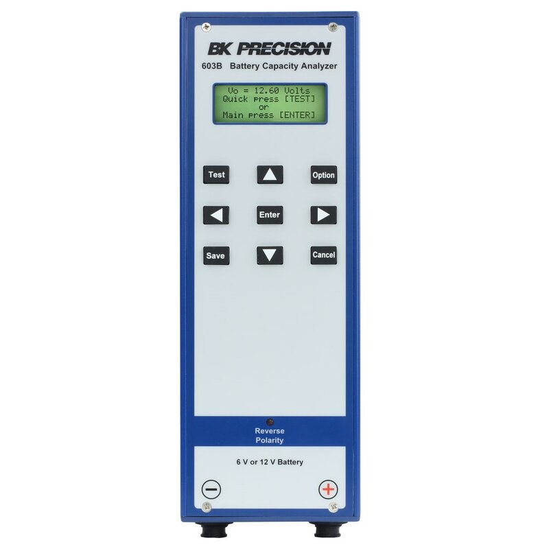 BK Precision BK603B Kapazität-Analysator für 6 V und 12 V Bleiakkus mit Speicher und PC Anbindung