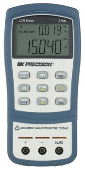 BK Precision BK878B 1 kHz Handheld LCR Meter, Dual Display