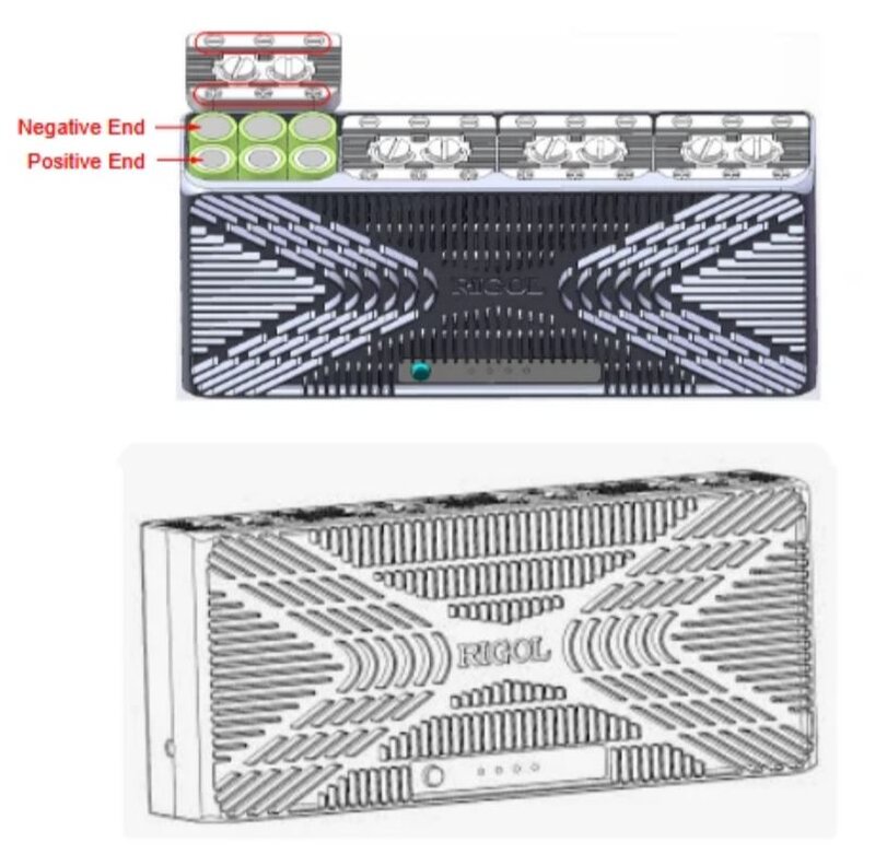 Rigol BatHolder350 NEUER BATTERIEHALTER