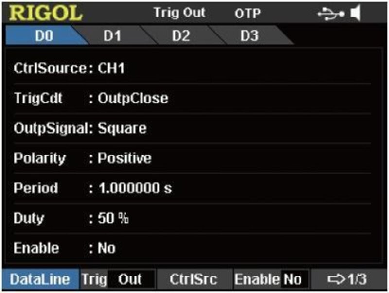 Rigol DIGITALIO-DP800 - 4 Lines Trigger In&Out für Rigol DP800 Powersupplies