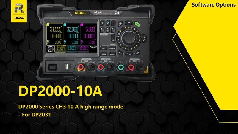 Rigol DP2000-10A Option für 10 A am Ausgang 3