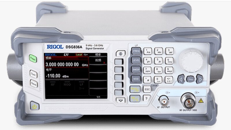 Rigol DSG836A RF Signal Generator, 9 kHz to 3.6 GHz, mit I/Q Modulation