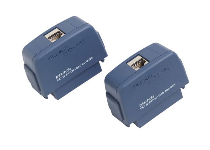 Fluke Networks DSX-PC5ES, Satz mit DSX CAT 5E-Adaptern mit abgeschirmten CAT 5e-Patchkabelbuchsen
