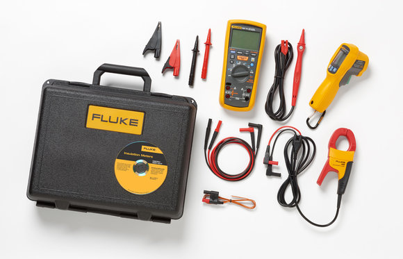 Fluke 1587FC/ ET Isolations-Multimeter Kit mit 62Max+ und i400 Stromzange