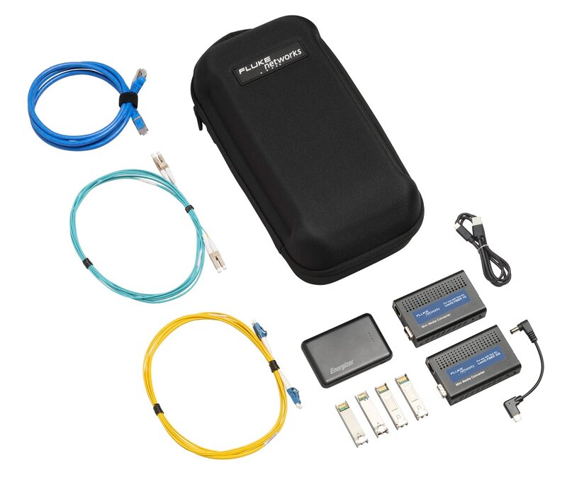 Fluke Networks FMC-1G, LinkIQ 1G glasfaser-medienkonverter-Kit