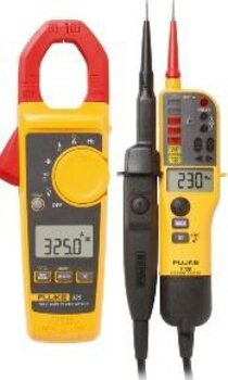 Fluke 325/T130-Paket: Strommesszange Fluke 325 mit einem Spannungs- und Durchgangsprüfer T130