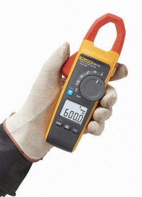 Fluke 902FC Stromzange, 600 A, AC, Typ K Thermometer, bis 200 µA DC, für Heizungs-, Lüftungs- und Klimasysteme