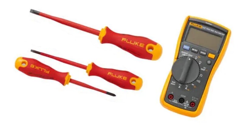 Fluke IB117L Elektriker-Multimeter Fluke 117 + ISLS3 + ISLS5 + IPHS2