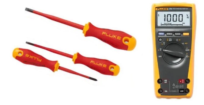 Fluke IB179L-EGFID Echteffektiv-Multimeter Fluke 179 + ISLS3 + ISLS5 + IPHS2