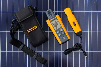 Fluke IRR1-Sol Einstrahlungsmessgerät für Solaranlagen, mit Kompass und Neigungsmesser