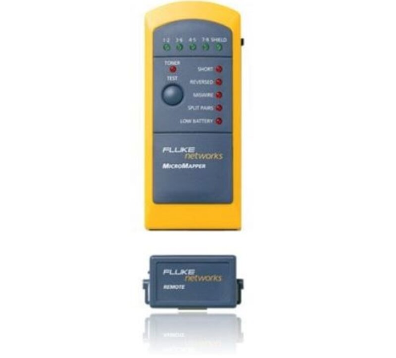 Fluke Networks MT-8200-49A, Einfacher Verifizierungstester MicroMapper