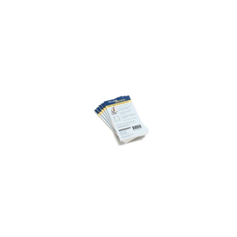 Fluke Networks NFC-CARDS-5PK, Glasfaser-Reinigungskarten (5er-Pack), jeweils für 12 Endflächen