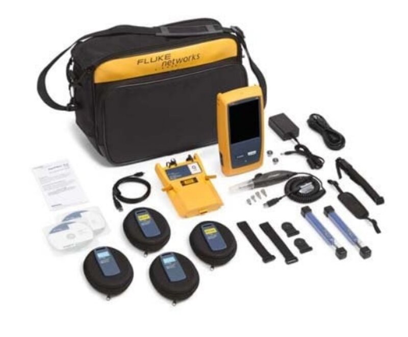 Fluke Networks OptiFiber Pro HDR OTDR, für Glasfaser-Messung und Zertifizierung