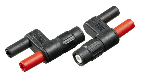 Fluke PM9082 Dual Banana Jack (female) to male BNC Adapter