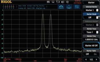 RSA3000-BW1 Option Auflösungsbandbreite RBW von 1Hz to 10MHz für RSA3000 Serie Spektrum Analyzer