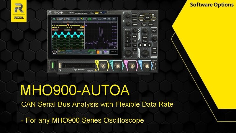 Rigol MHO900-AUTOA - Automotive Serial Bus CAN-FD Decoding and Analysis Option