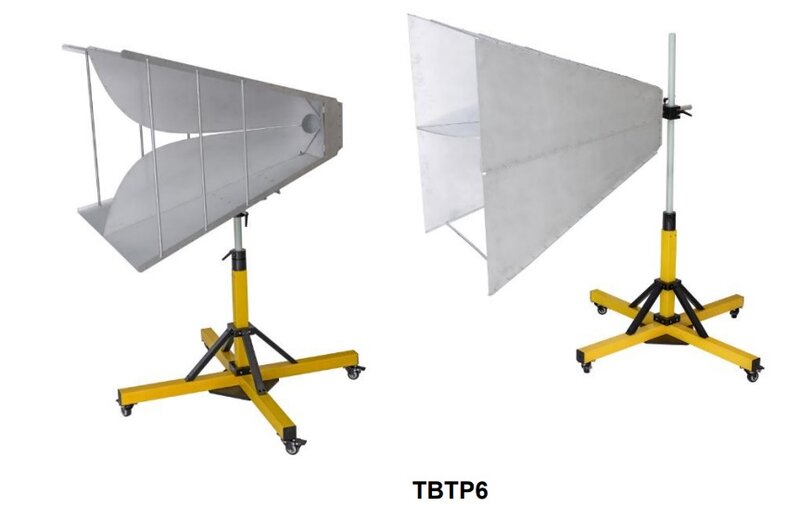 Tekbox TBTP6 Fiberglas-Stativ für EMV-Messantennen
