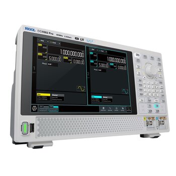 Rigol DG5502PRO Funktionsgenerator - Zweikanaliger Ausgang, Abtastrate: 2,5 GSa/s, Max. Ausgangsfrequenz: 500 MHz, 16-Bit
