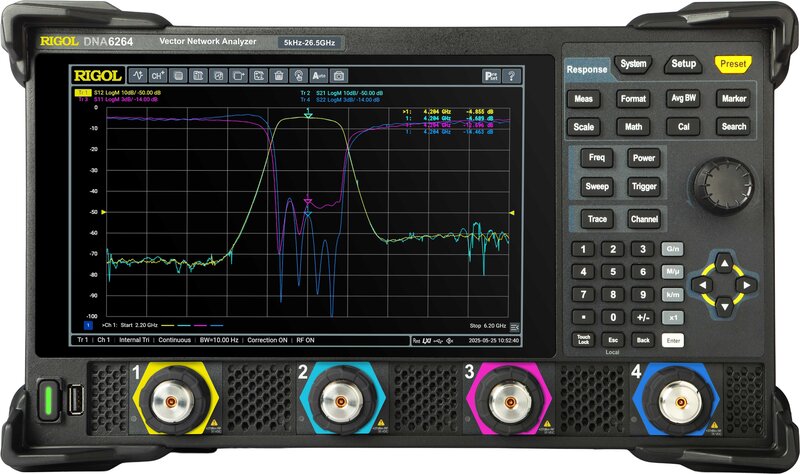 Rigol DNA6000-Serie, Vector Network Analyzer 5 kHz bis zu 26.5 GHz, Auflösung 5 kHz
