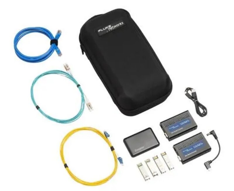 Fluke Networks FMC-10G - LinkIQ 10/1G glasfaser-medienkonverter-Kit