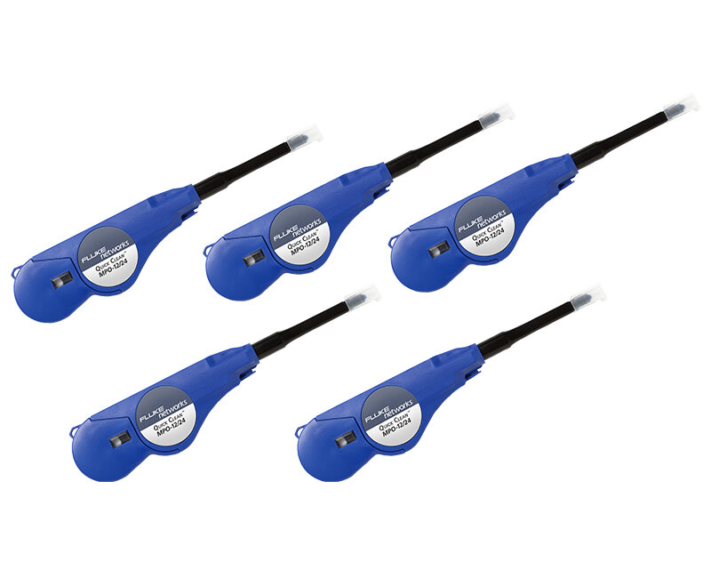 Fluke Networks QC-MPO-12/24-5P, QuickClean Cleaner für MPO 12/24 Fiber, 5er-Pack