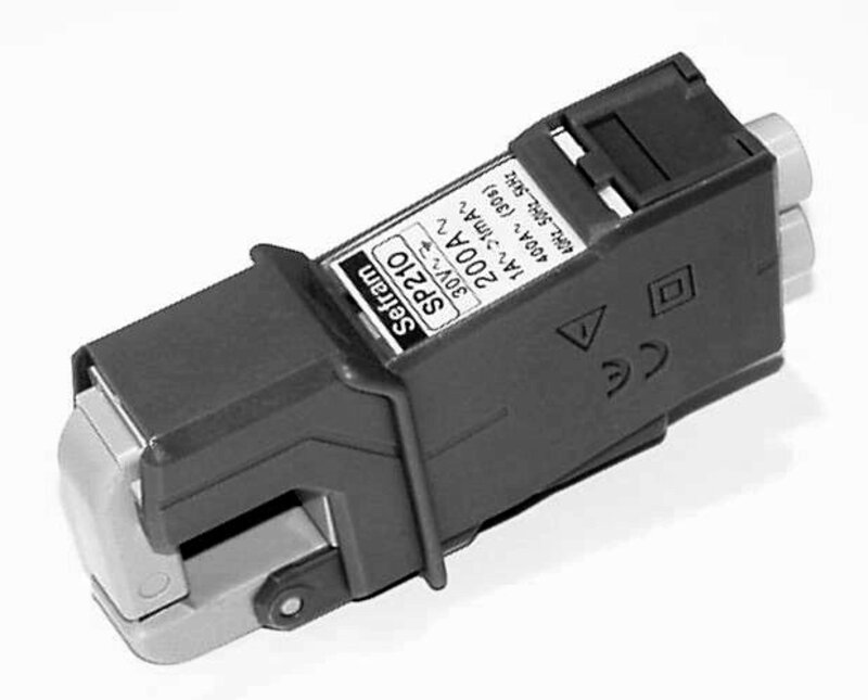 Sefram SP220 Current transducer (1 VAC/1 AAC, 5 A, Ø 15 mm)