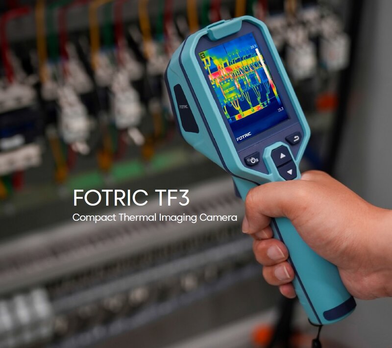 FOTRIC TF3 Wärmebildkamera - 320*240 Pixel, 30 Hz, 2MP Digitalkamera, -20~450°C, 30 mk thermische Sensitivität