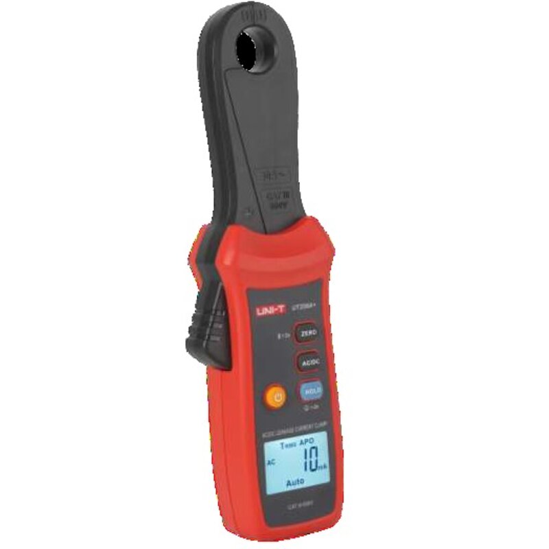 UNI-T UT258A+ AC/DC Leckstromzange, 0mA~40A, CAT III 600V, 1mA Auflösung, 20mm Zangenöffnung